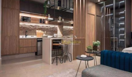 Studio com 1 dormitório à venda, 47 m² - Centro - São Caetano do Sul/SP