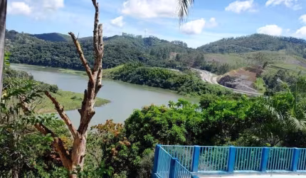 CHÁCARA ESPETACULAR COM LINDA VISTA EM PARAÍBUNA/SP