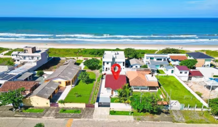 Casa a 1 Quadra do Mar, com 3 dormitórios à venda, 103 m² por R$ 780.000 - Coroados - Guaratuba/PR