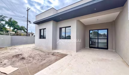 Casa Nova de Esquina com 2 dormitórios à venda, 72 m² por R$ 380.000 - Piçarras - Guaratuba/PR