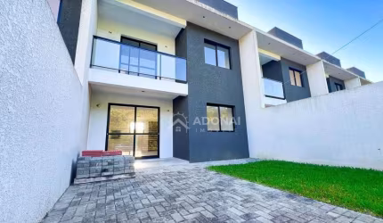 Sobrado com 3 dormitórios à venda, 74 m² por R$ 450.000,00 - Brejatuba - Guaratuba/PR