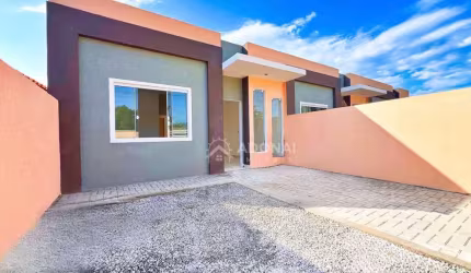 Casa com 2 dormitórios à venda, 60 m² por R$ 259.000,00 - Coroados - Guaratuba/PR