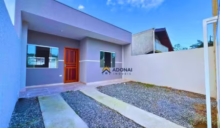 Casa Nova, com 2 dormitórios à venda, 54 m² por R$ 270.000 - Nereidas - Guaratuba/PR