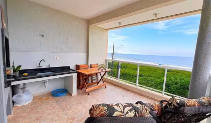 Apartamento de Frente para o Mar, com 5 dormitórios à venda por R$ 1.620.000 - Brejatuba - Guaratuba/PR