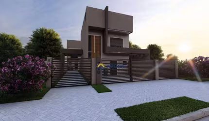 Sobrado com 3 dormitórios à venda, 171 m² por R$ 699.000,00 - Coroados - Guaratuba/PR