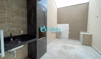 Sobrado NOVO com 3 dorms, 1 suíte, 2 vagas, 93m2 no Jd. Santo Elias