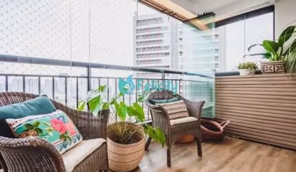 Apartamento com 2 dorms, 1 suíte, 2 vagas, 92m2 na Vila Anastácio