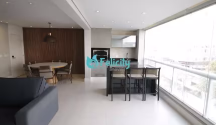 Apartamento 3 suítes, 3 vagas, na Vila Romana com a grife Paulo Mauro