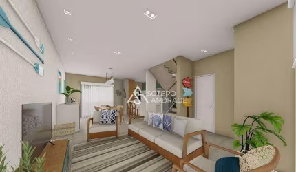 Residencial novo com Solarium na praia do Capricórnio