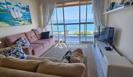 Lindo apartamento com vista para o mar na praia da Cocanha