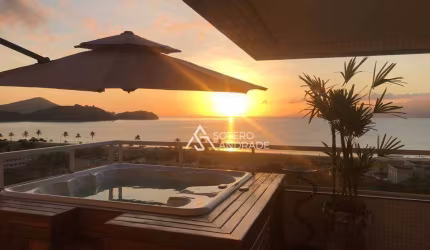 Cobertura com vista para o mar no Jardim Primavera