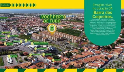 Apartamento à venda no VILLA DOS COQUEIROS, MARCELO DEDA, Barra dos Coqueiros, SE