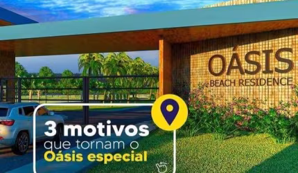 Lote à venda no OASIS BEACH RESIDENCE, CENTRO, Feliz Deserto, AL