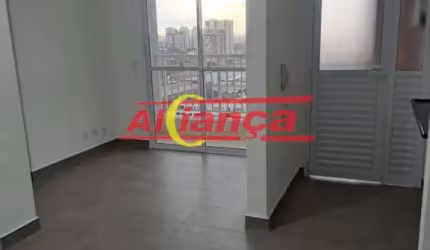 Apartamento para alugar com elevador 2 quartos e 1 vaga-55m², Vila Itapegica -Guarulhos por R$ 2.100