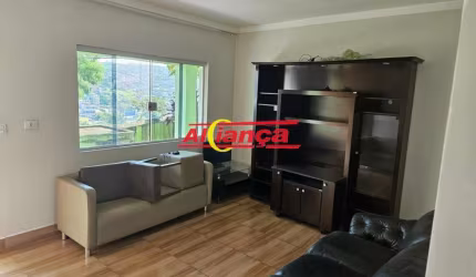 Casa para alugar, 2 quartos, sendo 1 suíte e 2 vagas, 267 m², Jardim Arujá- Guarulhos por  R$ 3.000,