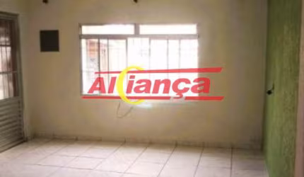 SOBRADO PARA ALUGAR COM 250M², 2 QUARTOS, 1 SUÍTE, 02 VAGAS - JD SANTA CECÍLIA - GUARULHOS/SP POR