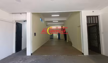Salão Comercial para alugar 200m² com Mezanino - Vl. Barros - Guarulhos por R$: 4.500,00