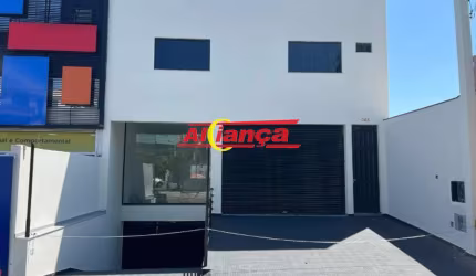 Salão para alugar, 300 m² de área total,  bairro - Jardim Pinhal - Guarulhos/SP