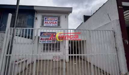 Sobrado comercial com 3 salas , 2 banheiros, 110m² - Picanço -  Guarulhos /SP R$5.500,00