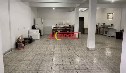 SALÃO COMERCIAL PARA ALUGAR, 100M², 01 VAGA, JARDIM SANTA CLARA - GUARULHOS/SP POR R$ 2.700,00