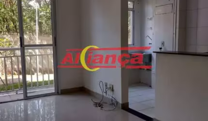 Apartamento para alugar com 2 quartos, 1 vaga - Pimentas - Guarulhos por R$: 1.300,00
