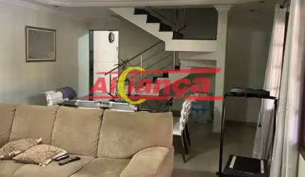 Sobrado com 4 quartos para alugar sendo 4 suítes e 3 vagas de garagem , 327 m² - Jardim Cocaia