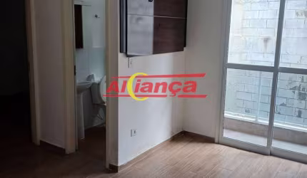 Apartamento para alugar com 2 quartos e 1 vaga, Bonsucesso - Guarulhos por R$ 1.200,00