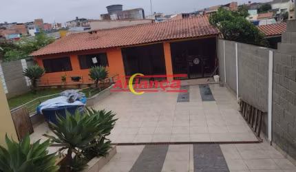 Sobrado c/ edícula para alugar, 480m² - Vl Nova Bonsucesso- Guarulhos /SP - por R$ 7.800,00