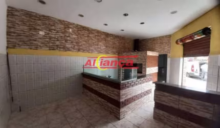 Salão comercial para alugar, 128m²  - Jardim Tranqüilidade - Guarulhos/SP -R$ 3.000,00