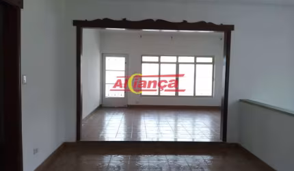Casa residencial / comercial para alugar com 4 quartos, 2 banheiros - Jd. Tranquilidade - Guarulhos