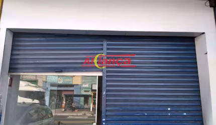 Salão Comercial para alugar com 50m² - Cocaia - Guarulhos  por R$: 3.300,00