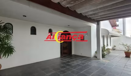 Sobrado para alugar, 4 quartos, sendo 3 suíte e 2 vaga, 342m², Macedo- Guarulhos por R$ 6.600,00