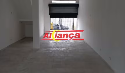 Salão comercial para alugar 90m² com 2 banheiros - Jd. dos Pimentas - Guarulhos por R$: 5.000