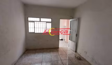 CASA  PARA ALUGAR COM 2 QUARTOS, 1 VAGA DE GARAGEM - VILA SÃO GABRIEL - GUARULHOS/SP. POR R$1.450,00