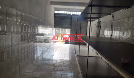 Salão para alugar, 80m²  - Jardim Valéria - Guarulhos/SP - por R$ 1.500,00