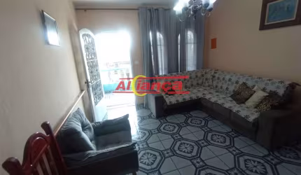Sobrado para alugar com 3 quartos, varandas , Jd.  Rosa de Franca - Guarulhos por R$: 2.900,00