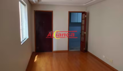 APARTAMENTO PARA ALUGAR COM 03 QUARTOS, 01 VAGA, 82M²,  VILA AUGUSTA - GUARULHOS/SP POR R$ 2.100,00