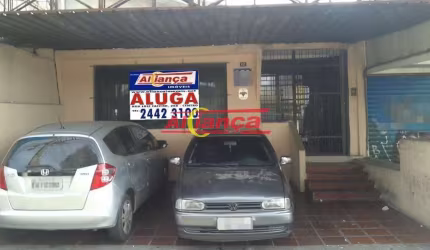 Casa comercial para locação, Jardim Santa Mena, Guarulhos.