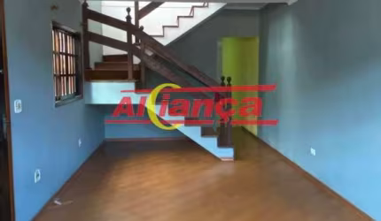 Sobrado para alugar  com 3 dormitórios , 230 m² - Jardim Santa Mena - Guarulhos /SP
