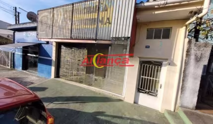 SALÃO COMERCIAL PARA ALUGAR COM 47M² NO JARDIM PARAVENTI - GUARULHOS/SP POR R$ 1.800,00