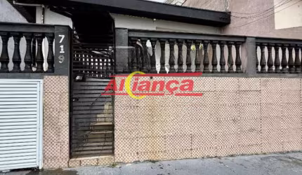 Sobrado para alugar, 3 quartos e 2 vagas, 120m², - Ponte Grande Guarulhos por R$ 4.433,00