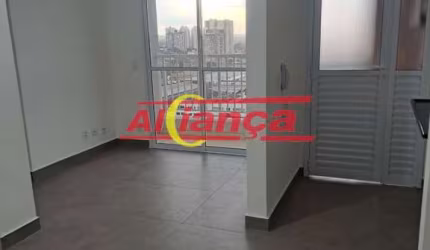 Apartamento para alugar com elevador 2 quartos e 1 vaga-55m², Vila Itapegica -Guarulhos por R$ 2.100