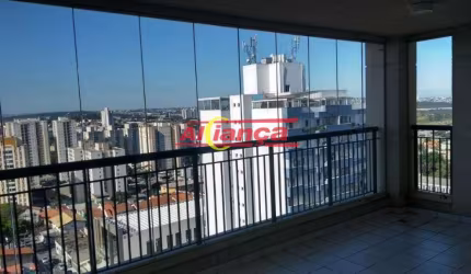 Apartamento com quartos para alugar,  100m² - Macedo - Guarulhos/SP -  Por R$ 4.300,00
