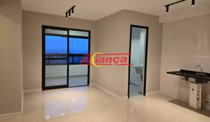 Apartamento para alugar, 2 quartos, 1 suíte, e 2 vagas, 70 m²,Vila Augusta - Guarulhos R$ 3400,00