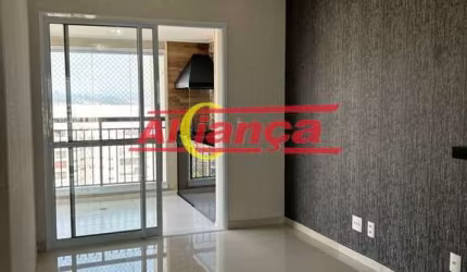 APARTAMENTO PARA ALUGAR COM 02 QUARTOS,  01 VAGA, 68M²  - JD FLOR DA MONTANHA - GUARULHOS/SP R$4.200