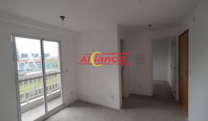 APARTAMENTO NOVO PARA ALUGAR COM 1 QUARTO, 34M² - JD TRIUNFO (BONSUCESSO), GUARULHOS/SP POR R$1.300