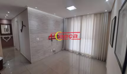 Apartamento com 3 quartos para alugar,  77m² - Picanço - Guarulhos/SP -  Por R$ 3.350,00