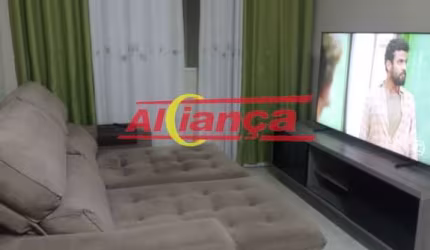 APARTAMENTO PARA ALUGAR COM 02 QUARTOS, 01 VAGA, 80M² - PICANÇO - GUARULHOS/SP POR R$ 1.800,00