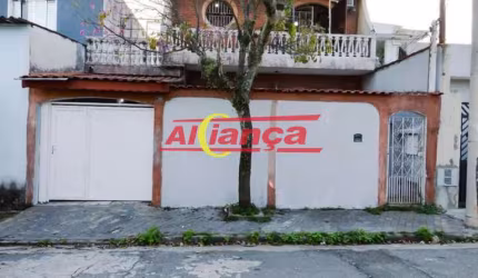 Sobrado para alugar, 3 quartos, sendo 1 suíte e 4 vagas, 189m², Cocaia- Guarulhos por R$3.777,00