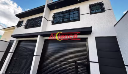 Salão novo  para alugar, 105m²  - bairro -Jardim Bom Clima  - Guarulhos/SP - por R$ 4.700,00